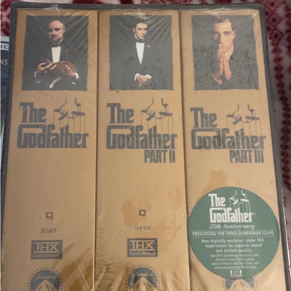 UNOPENED The Godfather 25th Anniversary Edition.